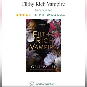 Filthy Rich Vampire Paperback